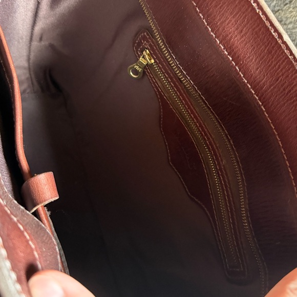 Sandast Full Grain Leather Tote Bag Made in USA - Picture 7 of 13